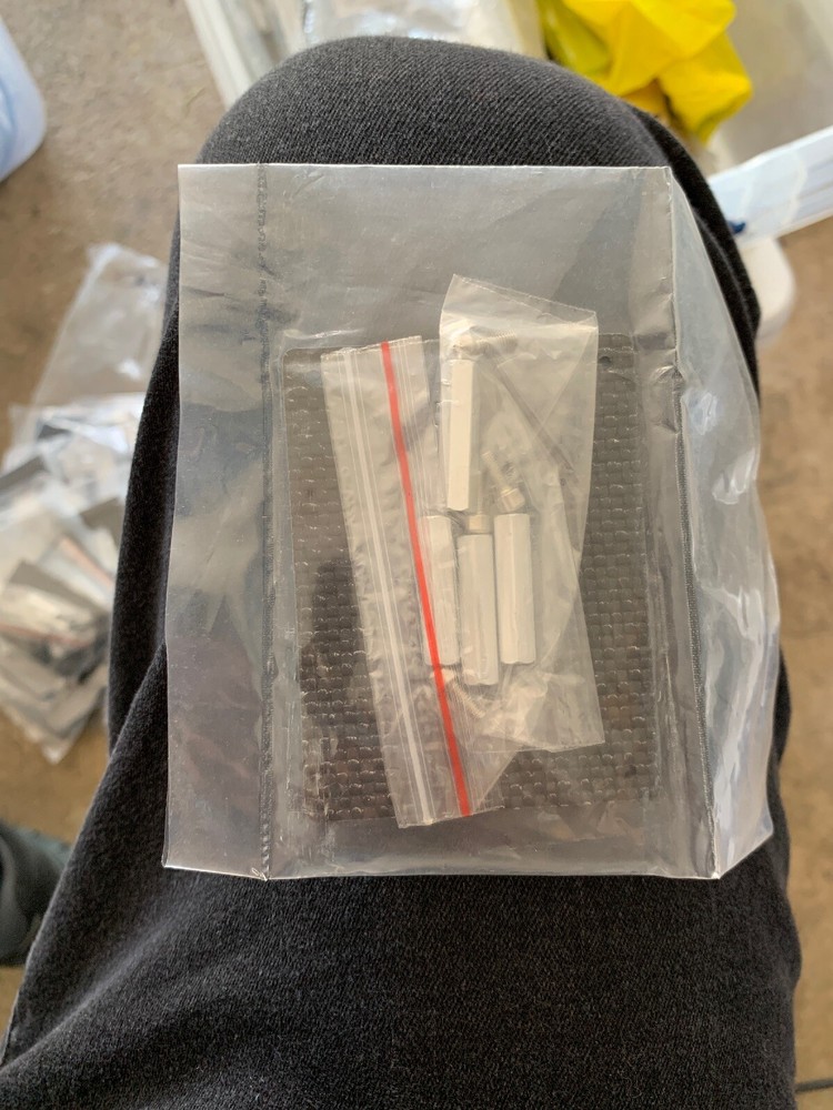 FIGHTER CAT 100% Carbon Servo Mount Boat Rc 60x80mm