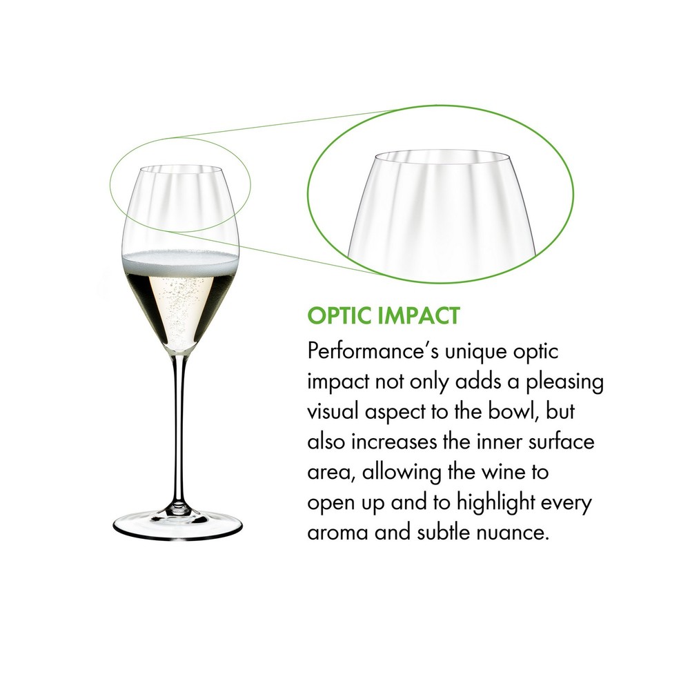 RIEDEL Performance Champagne Glass Set 2pce