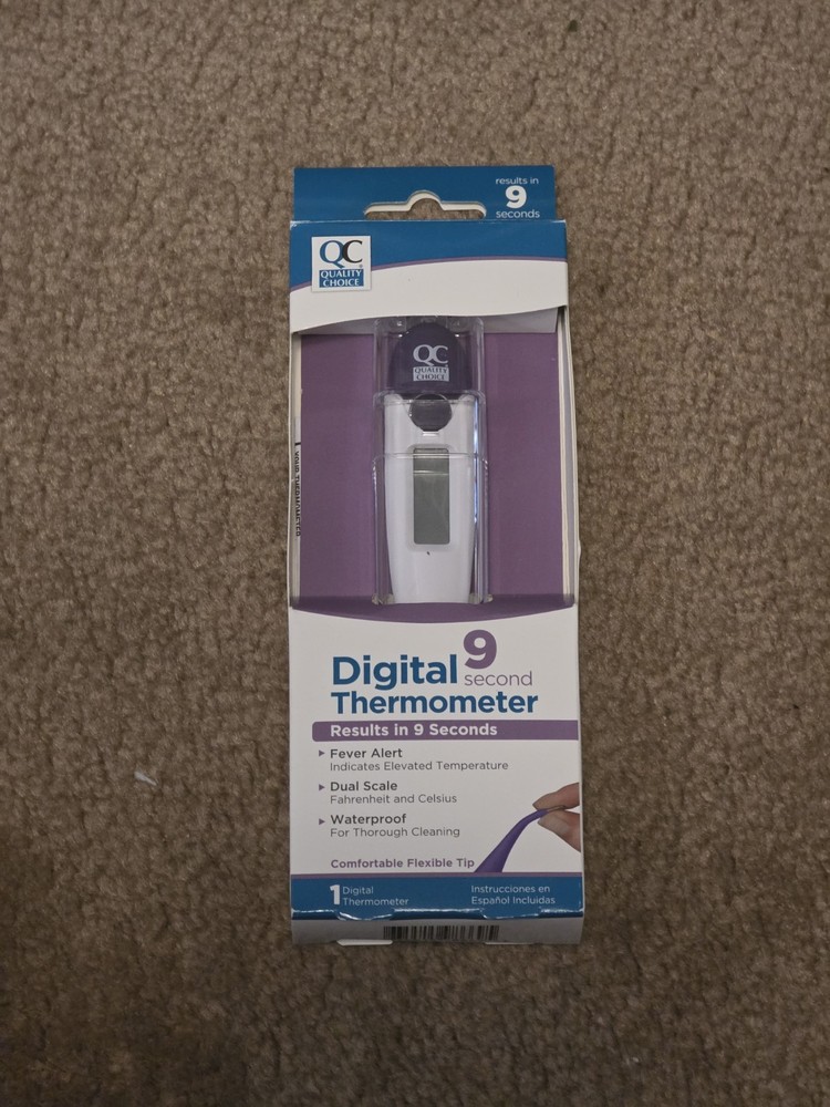 9-Second Digital Thermometer Dual Scale