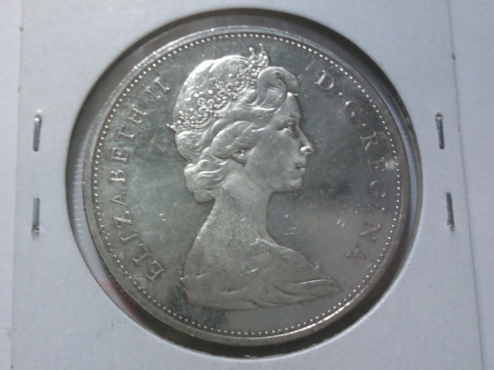 1965 Canadian Silver Dollar BU
