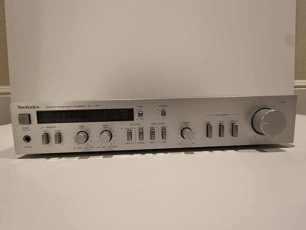 Technics SU-V16 Stereo Integrated Amplifier 1978 Vintage Used