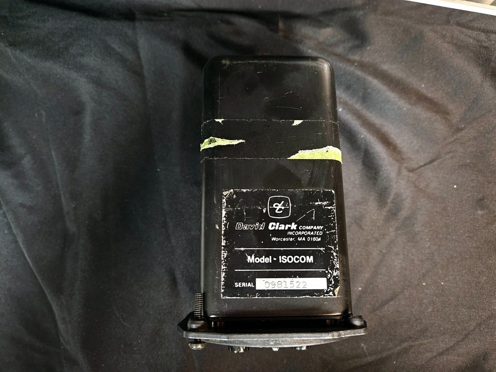 David Clark ISOCOM Panel Mount Intercom