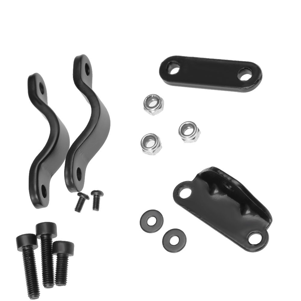Saihisday 12V Winch Rocker Thumb Switch with Mounting Bracket Handle Black