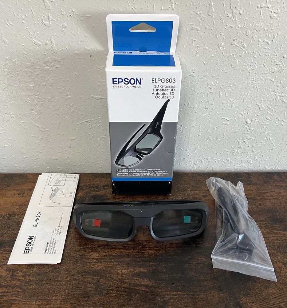 Epson ELPGS03 Active 3D Glasses