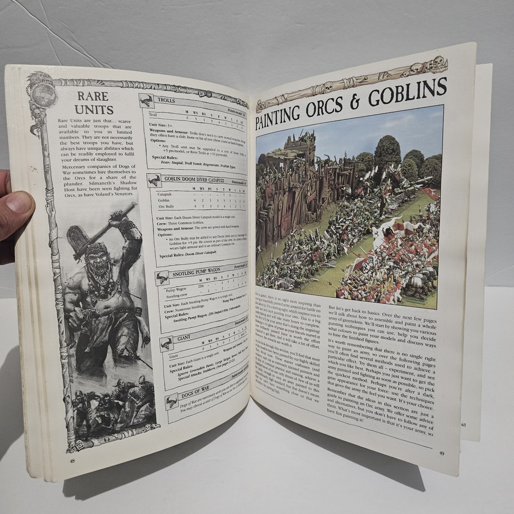 Warhammer Fantasy- Warhammer Armies Orcs and Goblins 2000