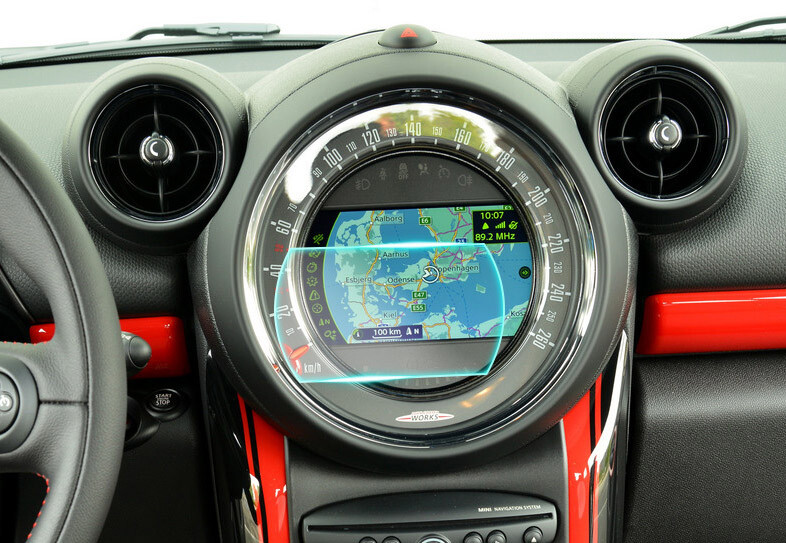 Crystal Clear Screen Protector for 2015 Mini Paceman Vehicle Navigation