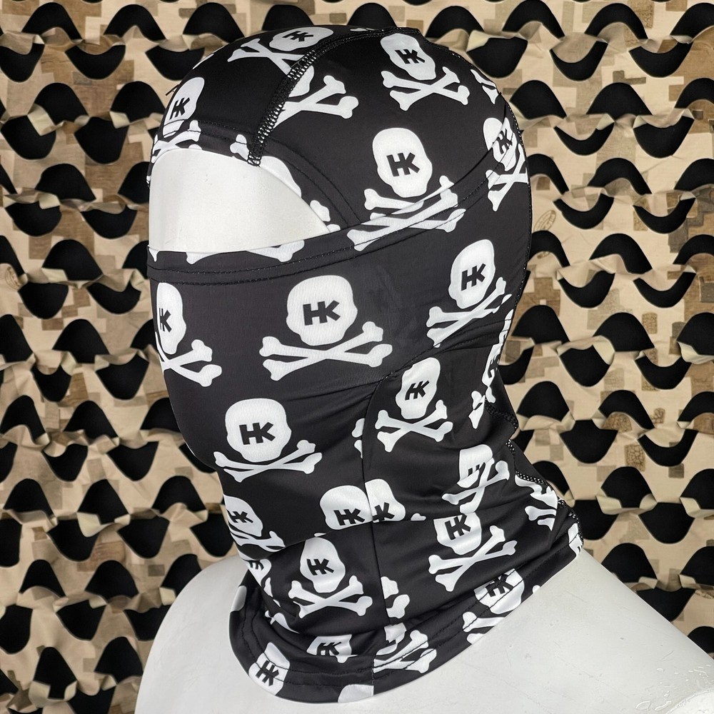 NEW HK Army Hostile OPS Balaclava - Skulls Black