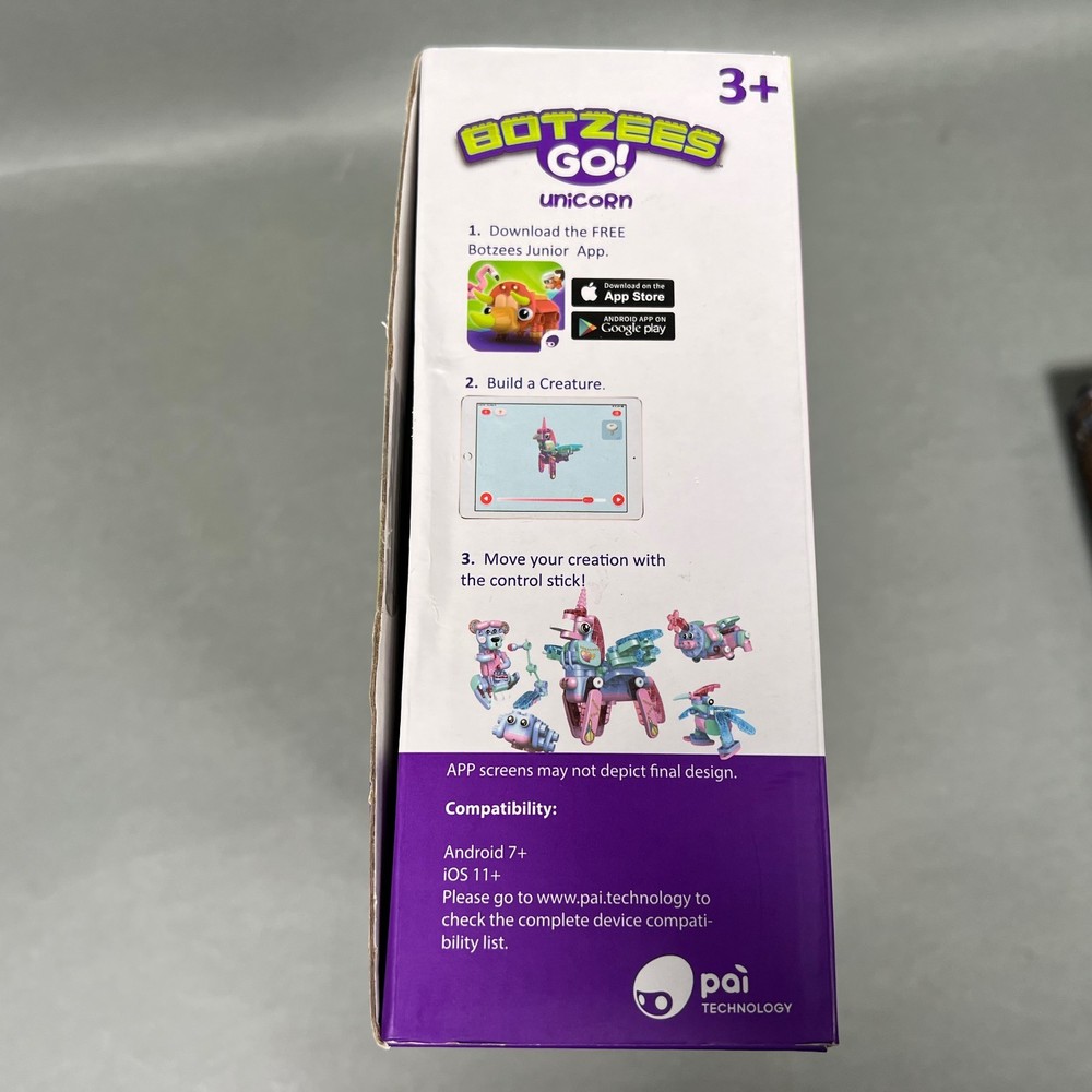 🤖 Botzees Go Unicorn Robot Interactive STEM Coding Toy for Kids WORKING See Vid