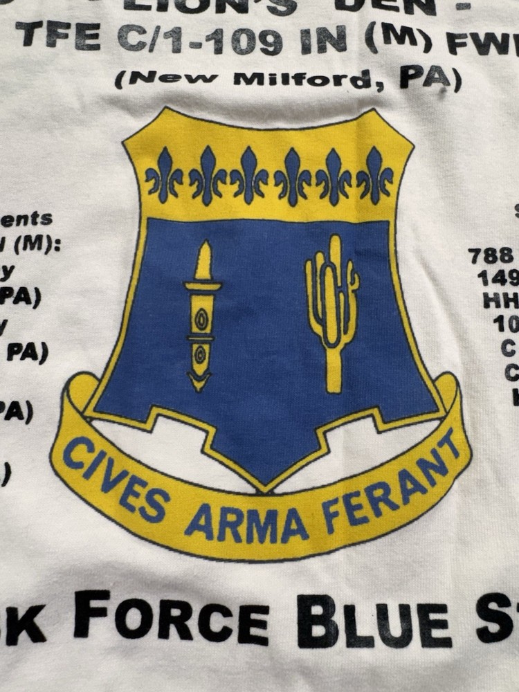 Stabilization Force 12 - Task Force Eagle / Operation Joint Forge Men’s LSS Sz L