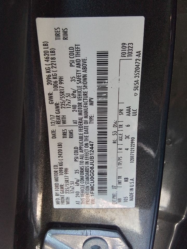 2015-2018 Ford Focus Front 4.2" Display Screen