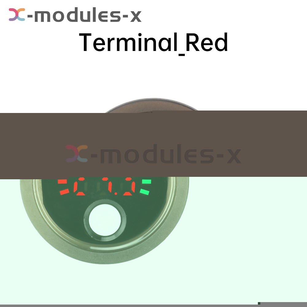 DC7-100V Waterproof Voltmeter LED Digital Voltage Power Indicator + Anti-Reverse