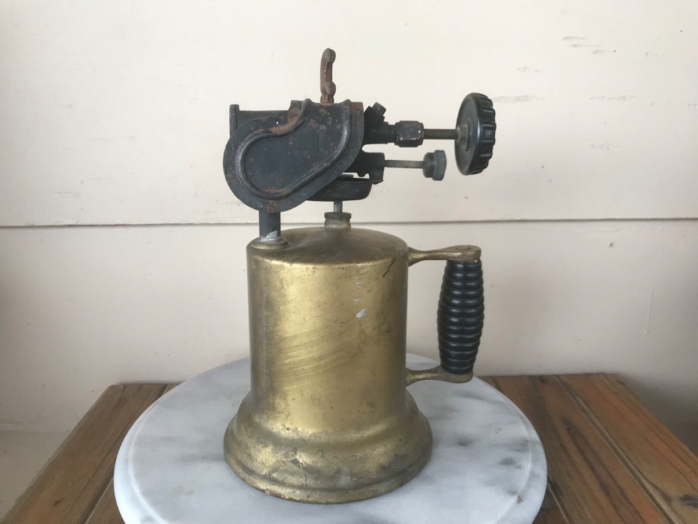 Vintage Brass Merit Hand Blowtorch