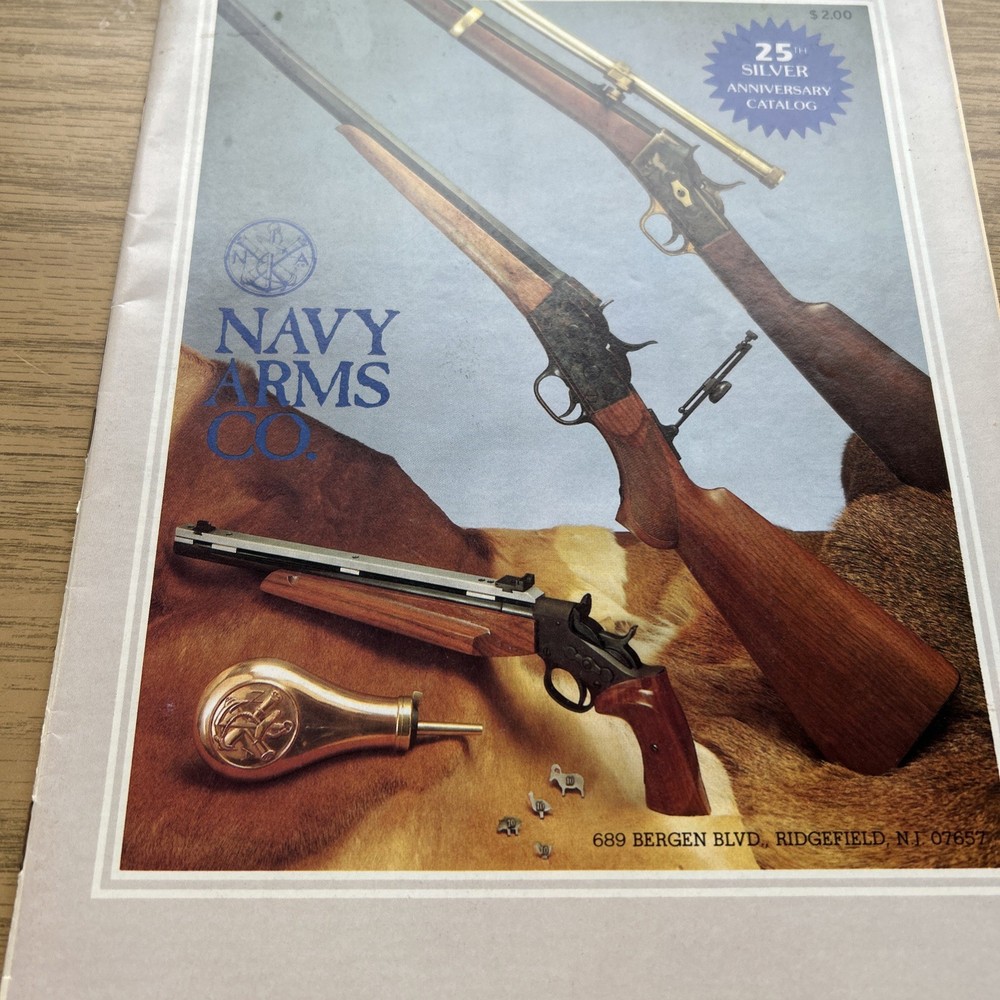 1982 NAVY ARMS CO.  25TH ANNIVERSARY CATALOG