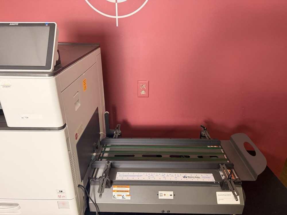 Only 3k Meter Xante En/Press Envelope Printer !Video!