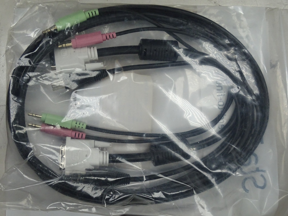 StarTech 6ft 4-in-1 USB DisplayPort KVM Switch Cable