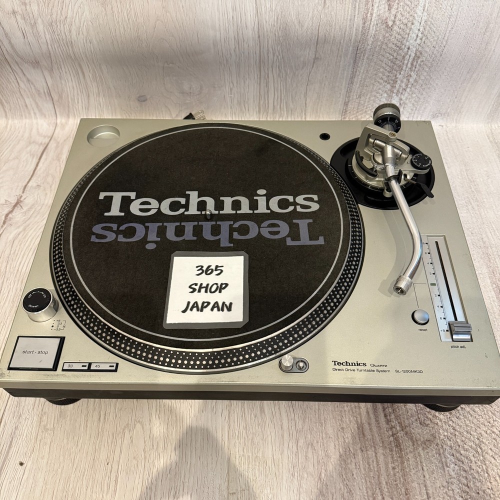 Technics SL-1200MK3D Silver Direct Drive DJ Turntable USED