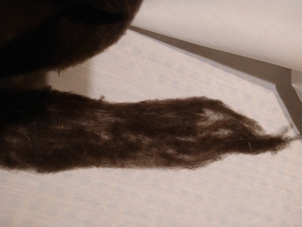 Natural Brown Roving_Leo_FinnsheepX
