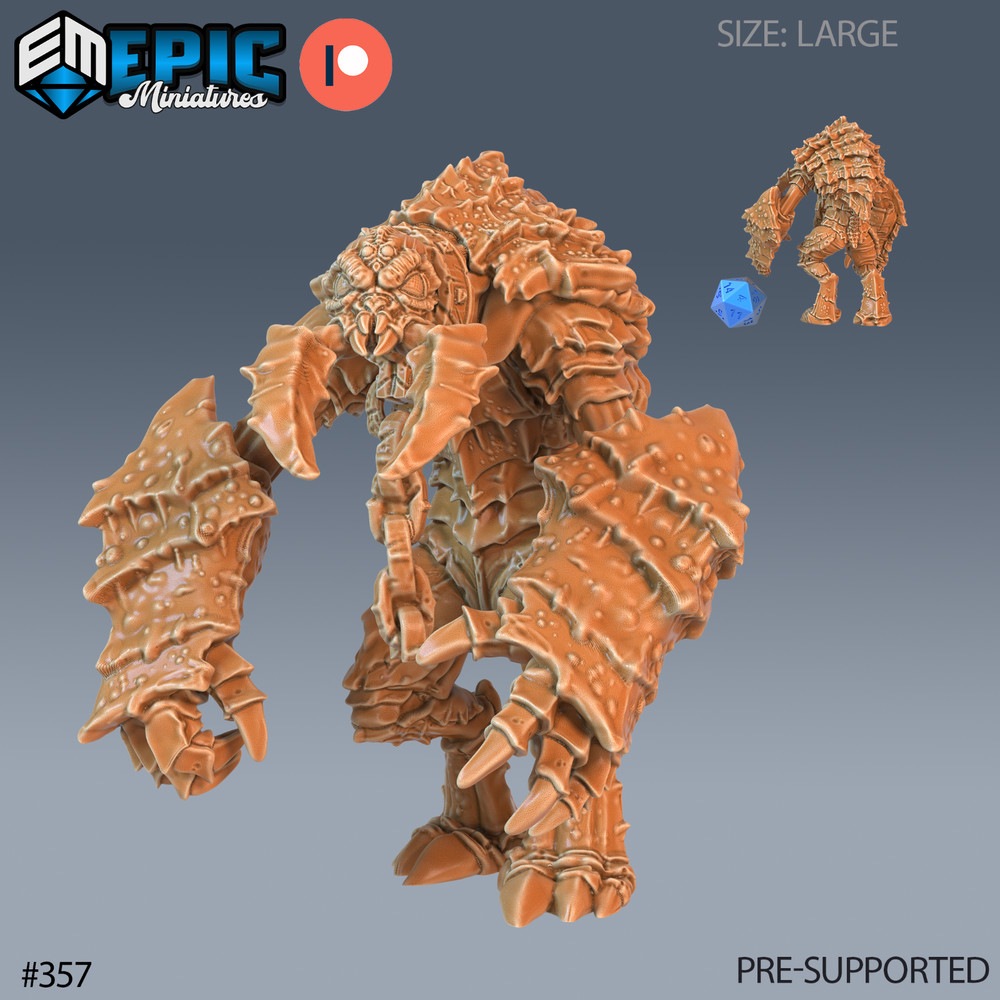 Umber Hulk E | Epic Miniatures | RPG D&D Pathfinder Wargaming