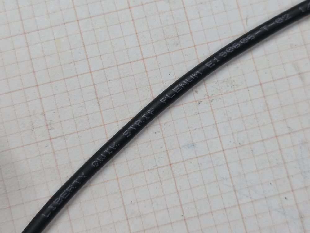Liberty 22/1P Qwik Strip Plenum Shielded Broadcast Audio Cable CMP Black /100ft