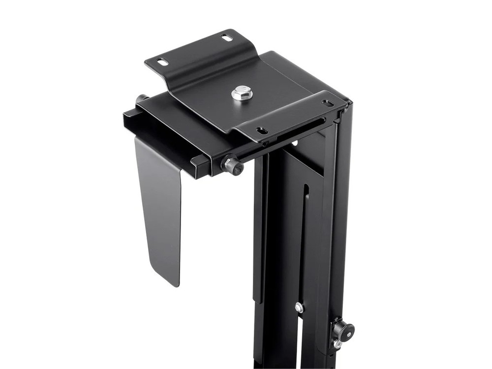 Monoprice Computer Case CPU Tower Holder, Adjustable Under Desk Mount, Rotating
