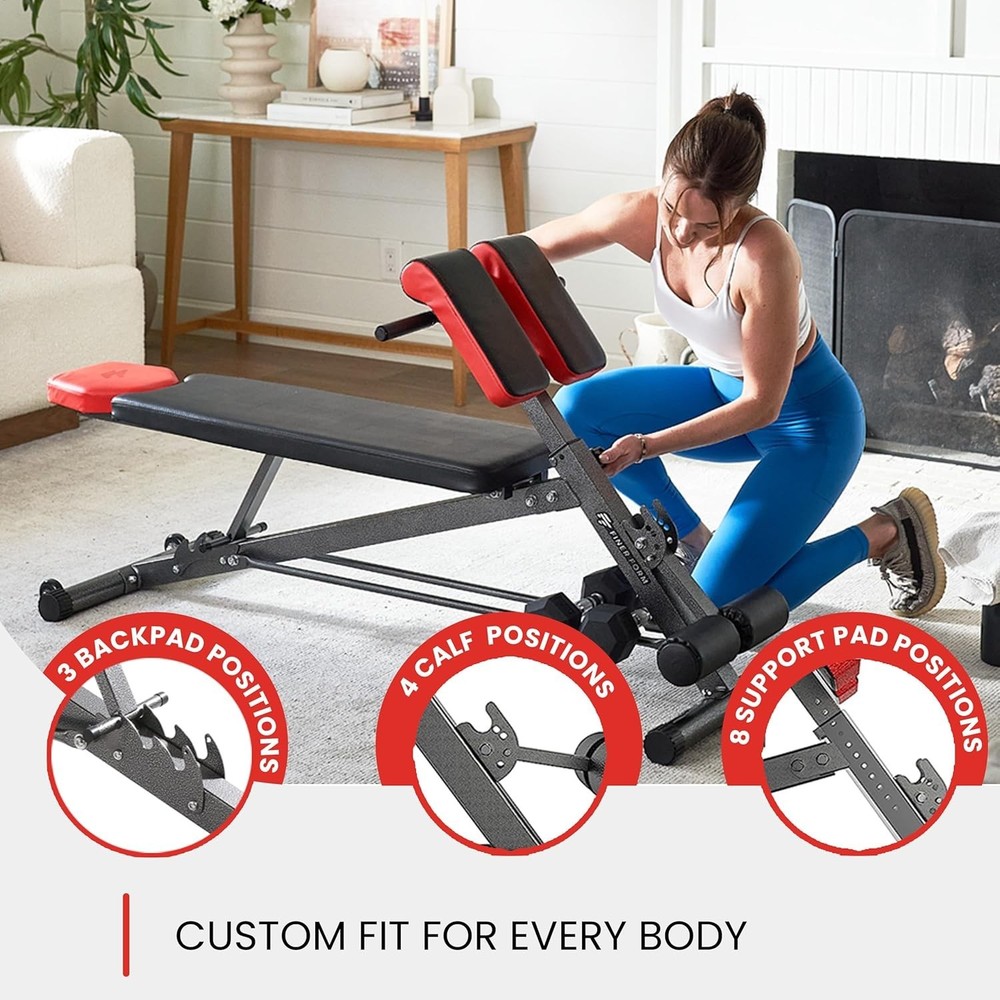 Multi-Functional Weight Bench for Full All-in-One Body Workout – Adjustable Work