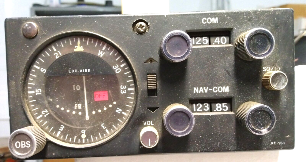 Edo-Aire Nav/Com RT-553A, Vintage