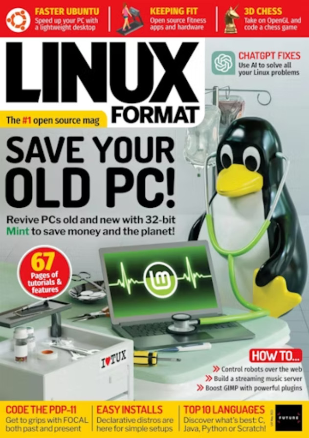 LINUX FORMAT MAGAZINE | MAY 2023 #301 | SAVE YOUR OLD PC!