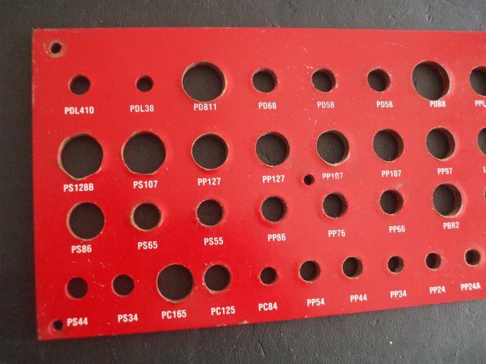 VITAGE MATCO TOOLS PUNCHES AND CHISELS STAND HOLDER DISPLAY