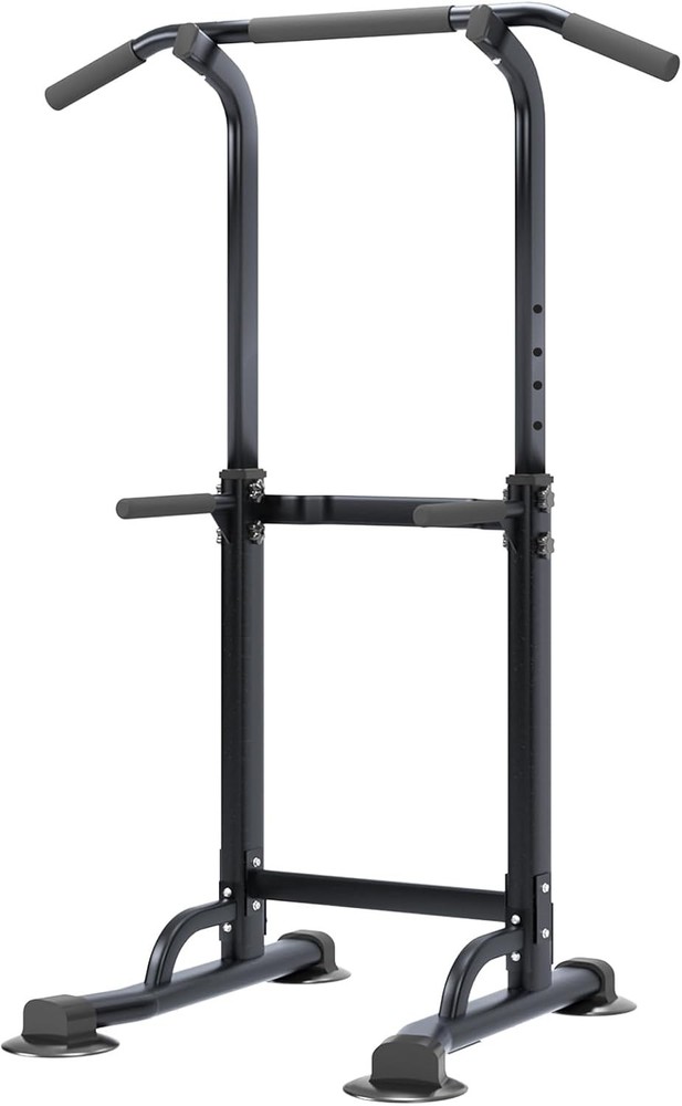 Pull Up Station, Power Tower, Strength Training Dip Stands Portable Pull-up Bar