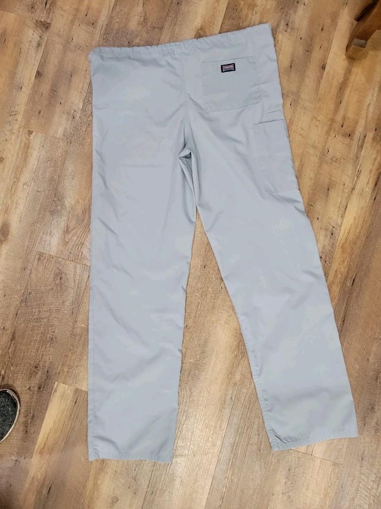 Cherokee Authentic Scrubs Gray Unmarked Top And Small #4100T Pants