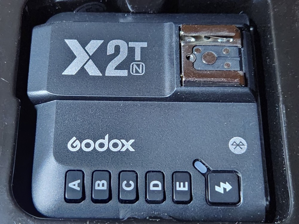 Godox X2T-N TTL 2.4G Flash Trigger for Nikon Bluetooth 1/8000s HS. Open Box