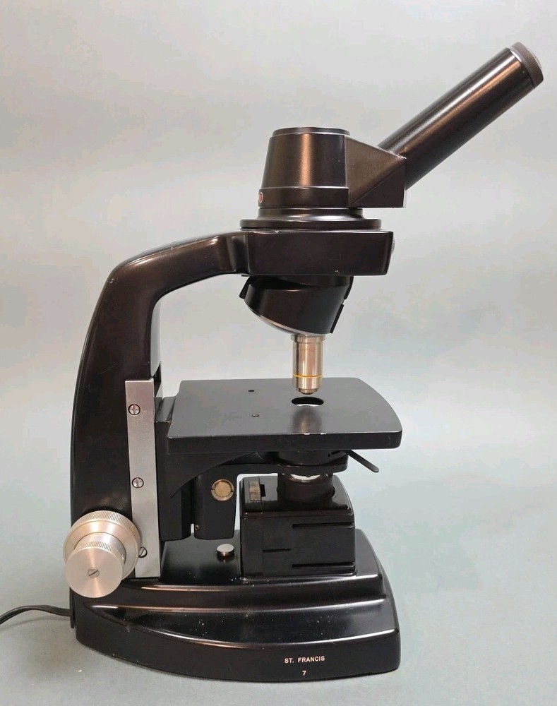 Vintage Bausch & Lomb Microscope St. Francis 7