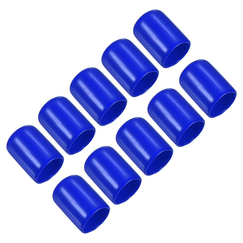 13mm Billiard Tip Cover, 10pcs Rubber Billiard Tool, Blue