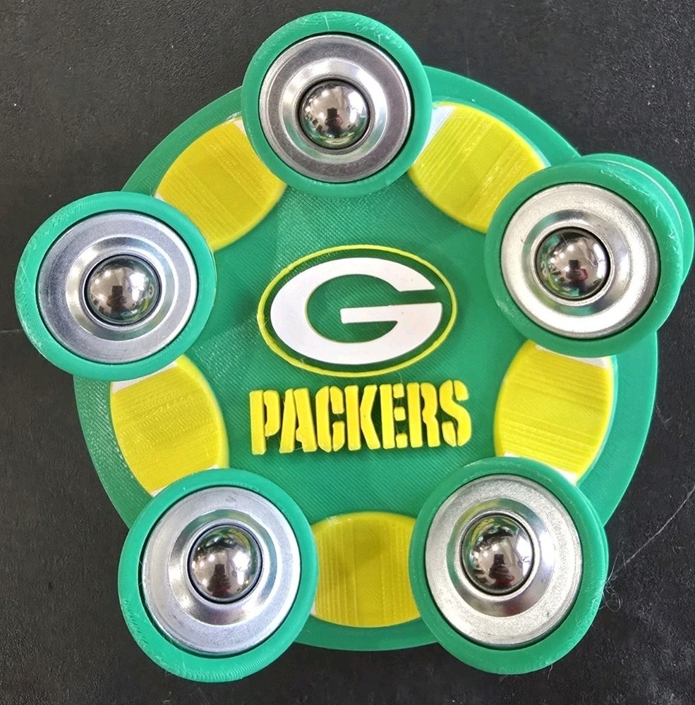 Bowling Ball Spinner - Custom - Packers