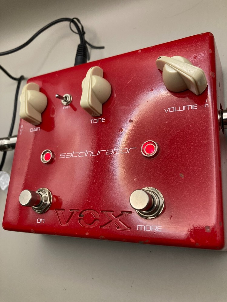 VOX JS-DS Satchurator Distortion Effect Pedal Used Tested