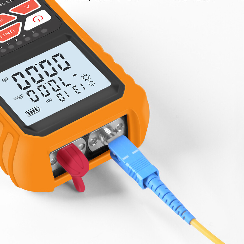 5KM Multi-functional Optical Power Meter Network Cable Test Tool with LED Light