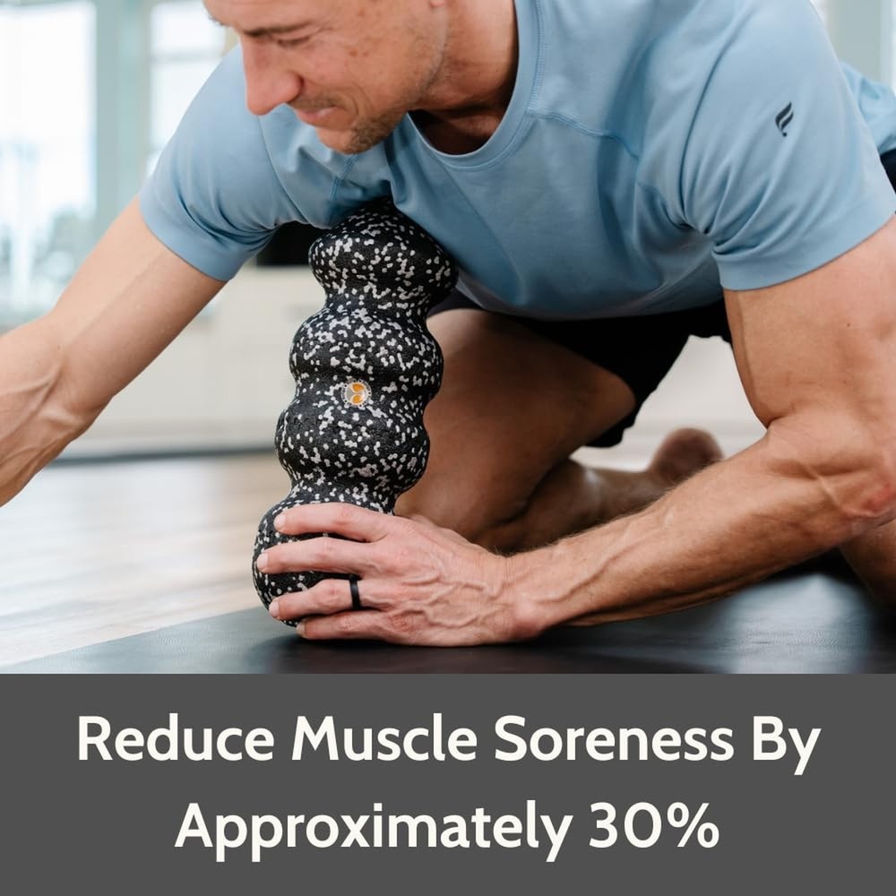 Rollga POINT - The Better Foam Roller for Physical Therapy. Deep Tissue Massa...