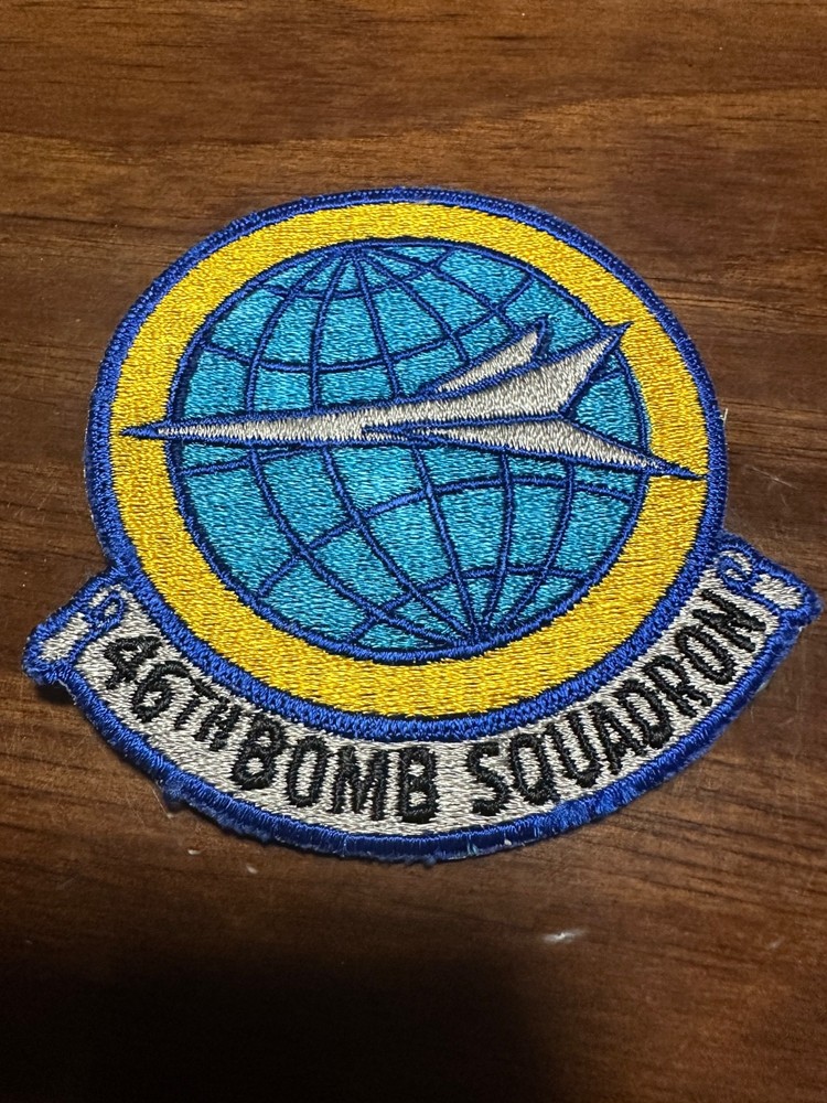 Vintage USAF 46th Bomb Squadron Patch 2