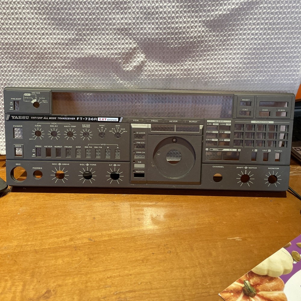 Yaesu FT-736R -FRONT PANEL
