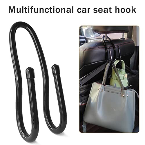 Adjustable Car Seat Headrest Hook 4 Pack Car Storage Organizer Headrest Hanger