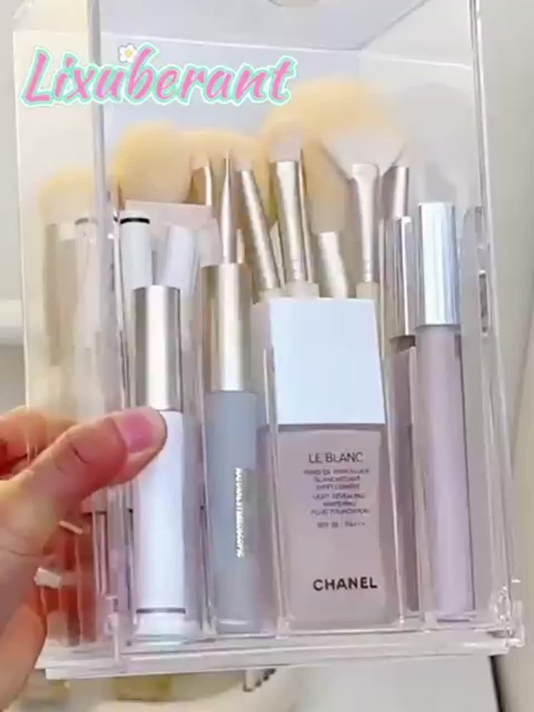 Clear Acrylic Beauty Tool Organizer