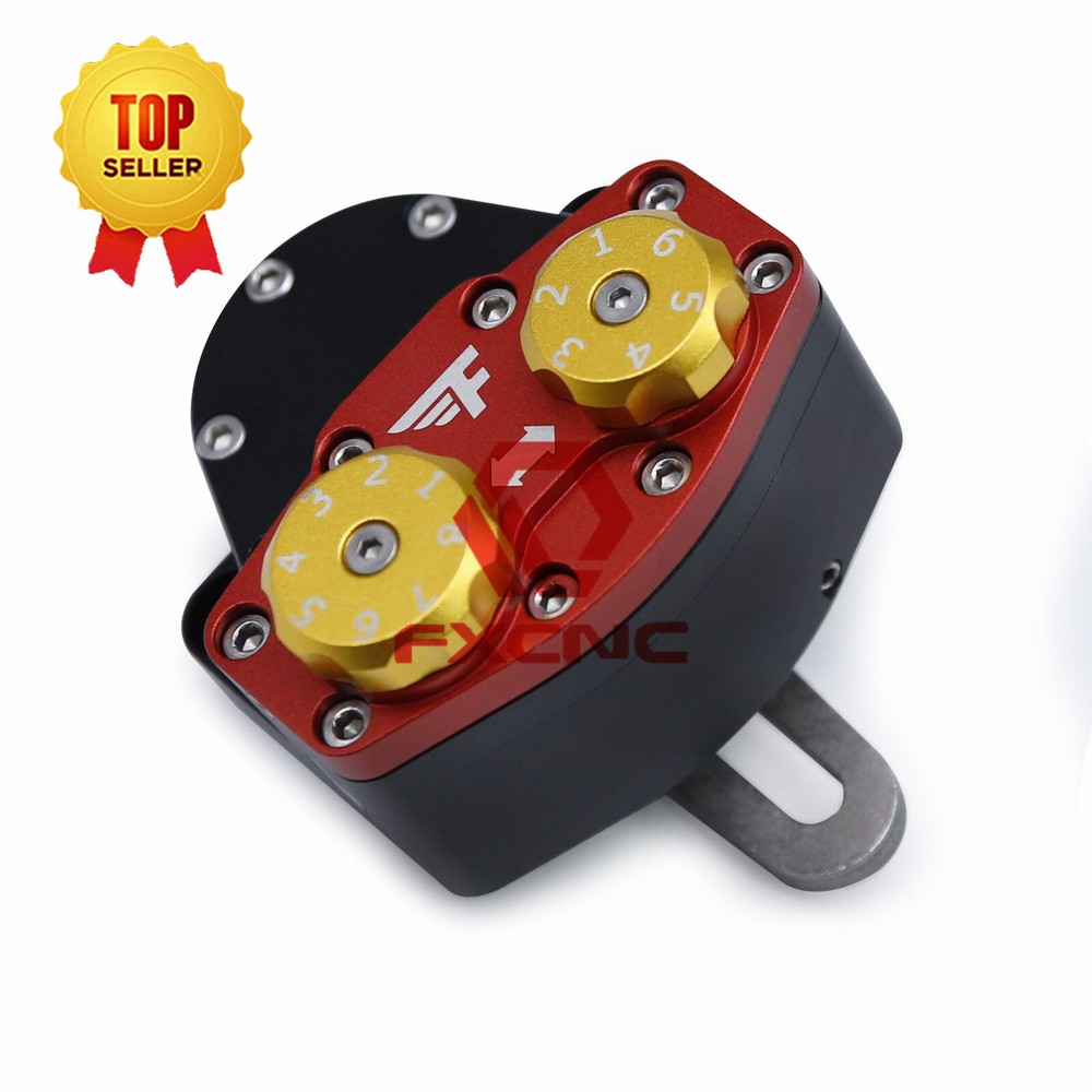 CNC Universal Motorcycle CNC Stabilizer Steering Damper Shock Absorber Knob