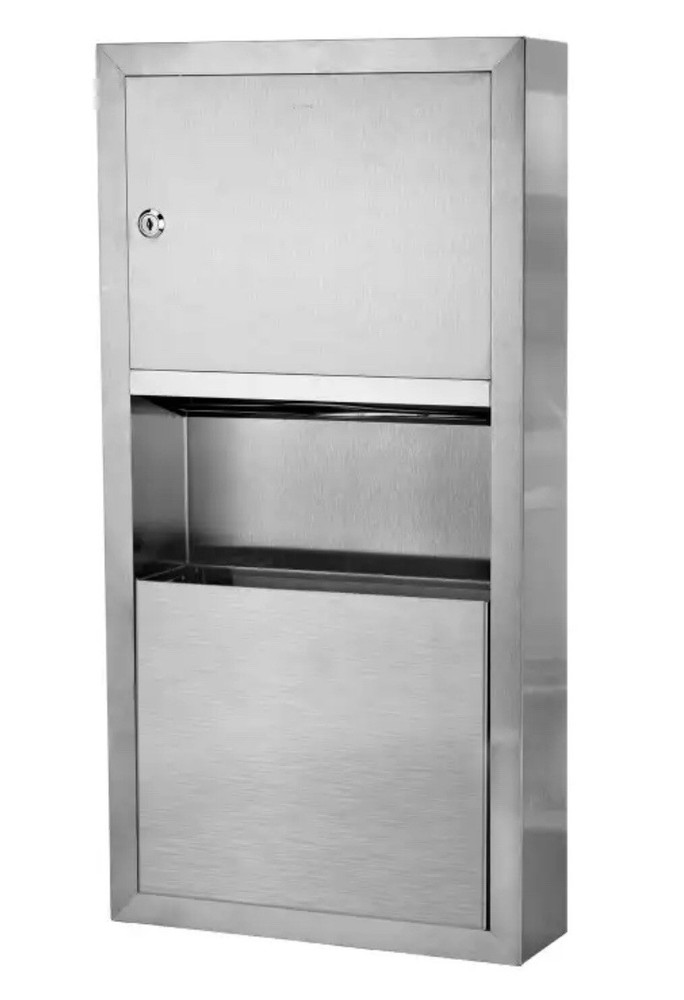 Alpine Surface Mount Paper Towel Dispenser With Waste 494