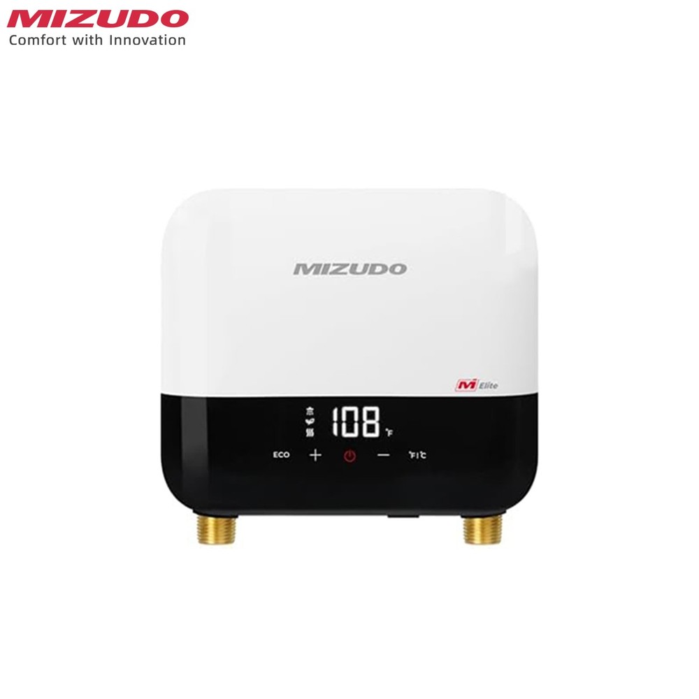 MIZUDO 3.5kW Tankless Water Heater Electric 120V Instant Hot Water for Sinks