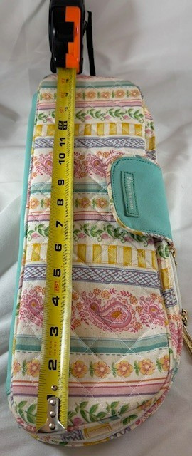 Debbie Macomber Floral Stripe Large Needle Case