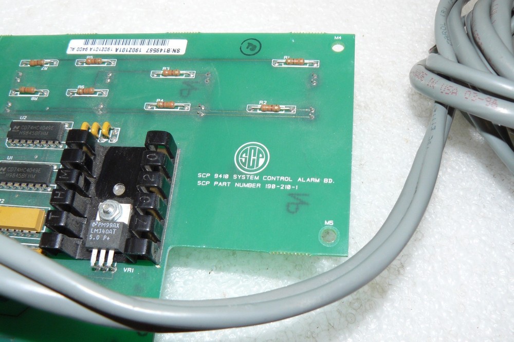 SCP 9410 SYSTEM CONTROL ALARM PCB SPC P/N 1902101