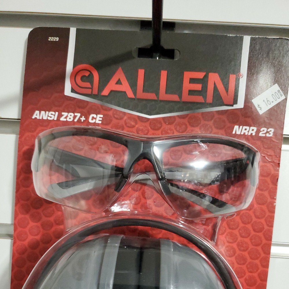 Hearing protection Eye Protection Allen Passive range kit