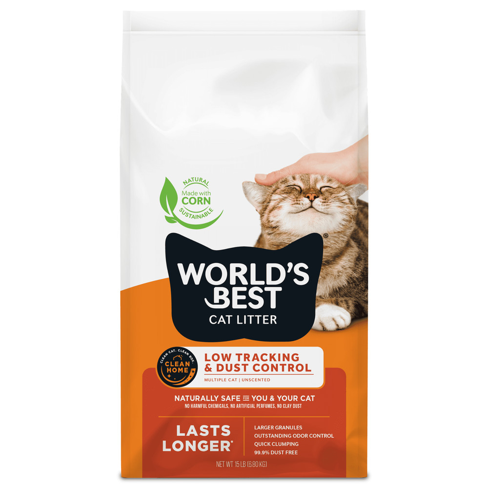Low Tracking & Dust Control Multiple Cat Unscented Natural Ingredients Quick