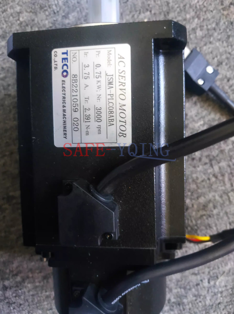 1PC TECO JSMA-PLC08ABA SERVO MOTOR JSMAPLC08ABA New
