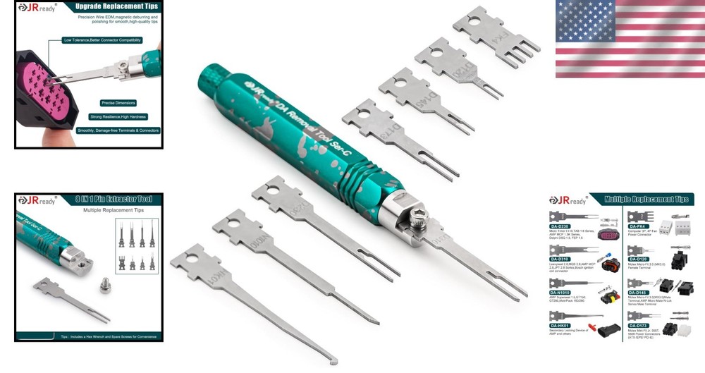 Terminal Removal Tool Kit for Automotive & Computer